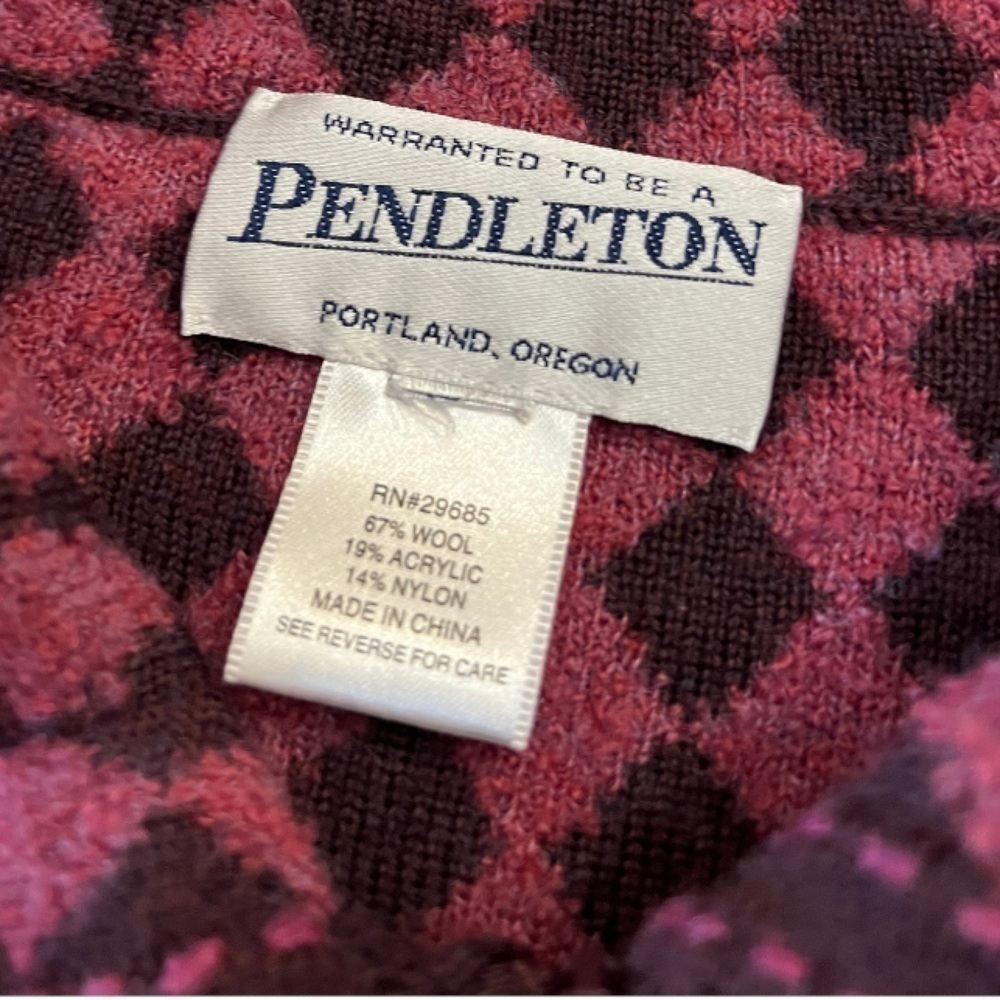 Pendleton Women's Wool Blend Jacket Medium - image 5